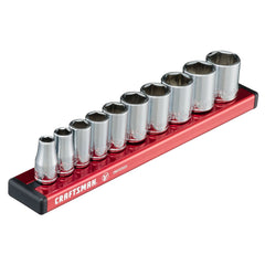 V-Series™ 1/4 in Drive Metric 6-Point Socket Set (10 pc)