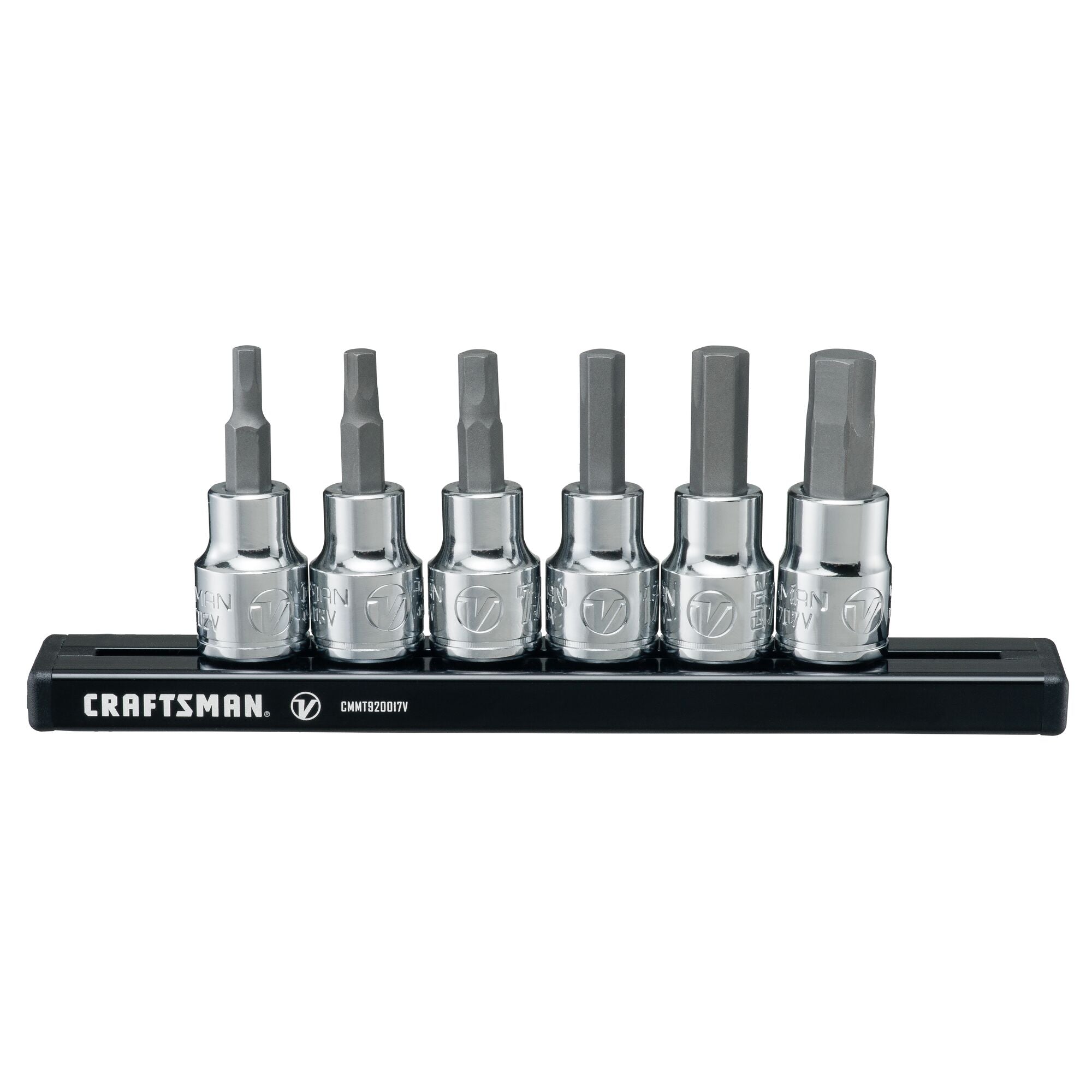 V-Series™ 3/8 in Drive SAE X-Tract Technology Hex Bit Socket Set