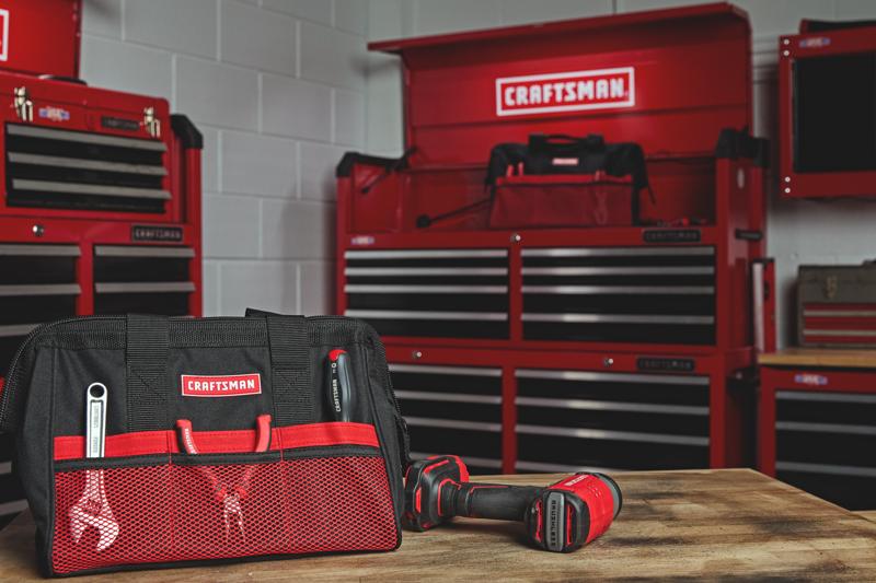 CRAFTSMAN Mech Tools 13" bag with items