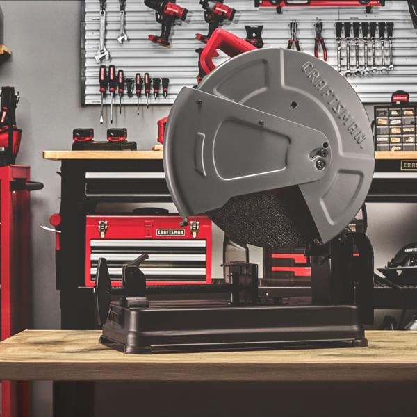 CRAFTSMAN 15-Amp 14-in Chop Saw Lifestyle Image