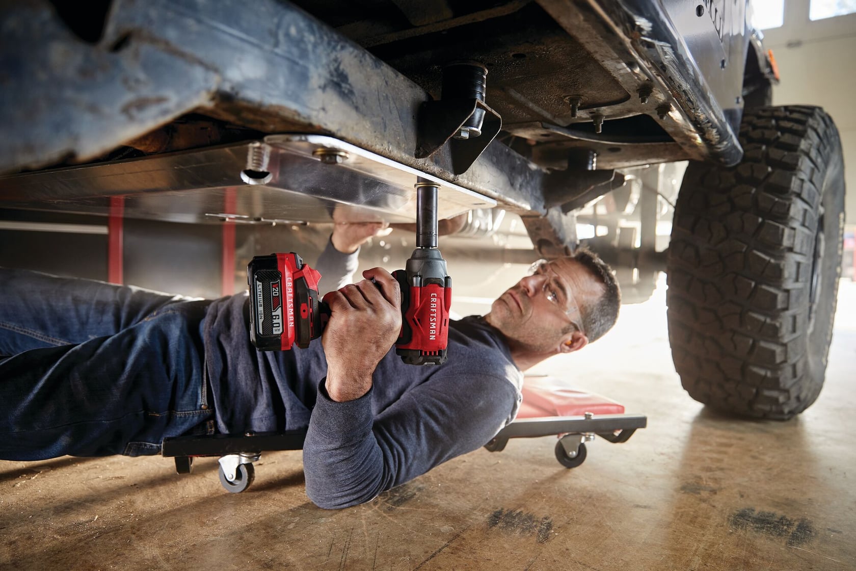 View of CRAFTSMAN Wrenches: Impact  being used by consumer
