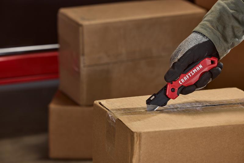 CRAFTSMAN® Push and Flip Utility Knife