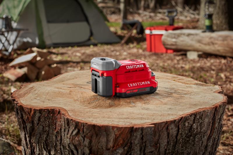 View of CRAFTSMAN Insect Deterrent being used by consumer