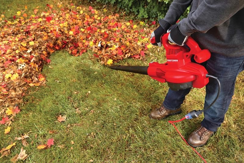 View of CRAFTSMAN Leaf Blowers  being used by consumer