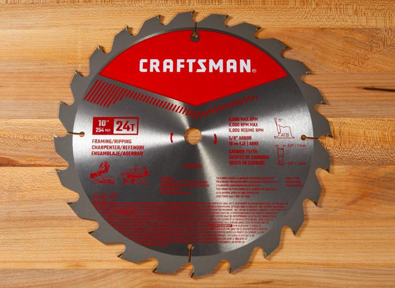View of CRAFTSMAN Blades: Table Saw in environment
