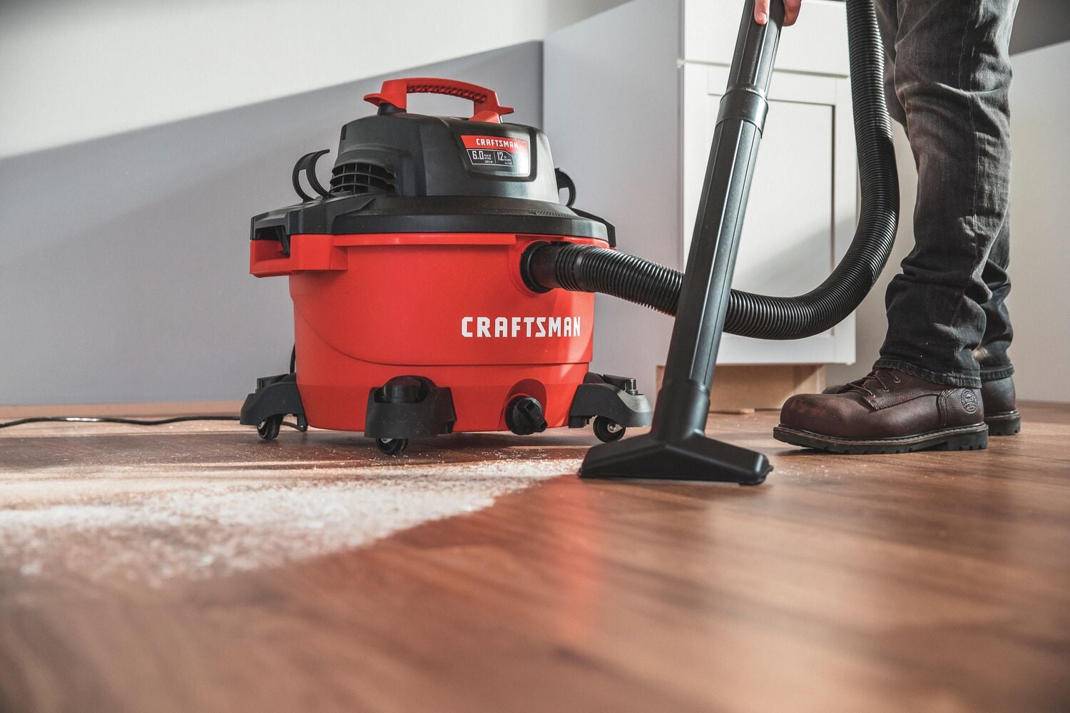 View of CRAFTSMAN Accessories: Vacuums  being used by consumer