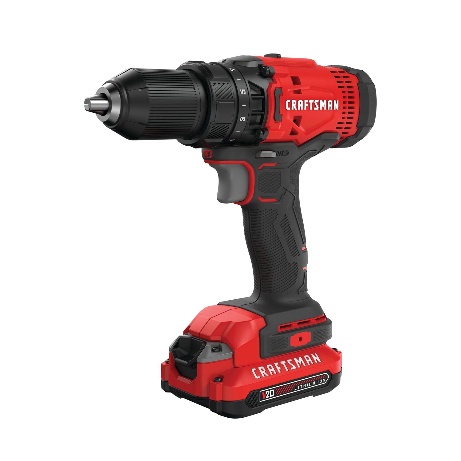 Cordless half inch drill and driver kit 1 battery.