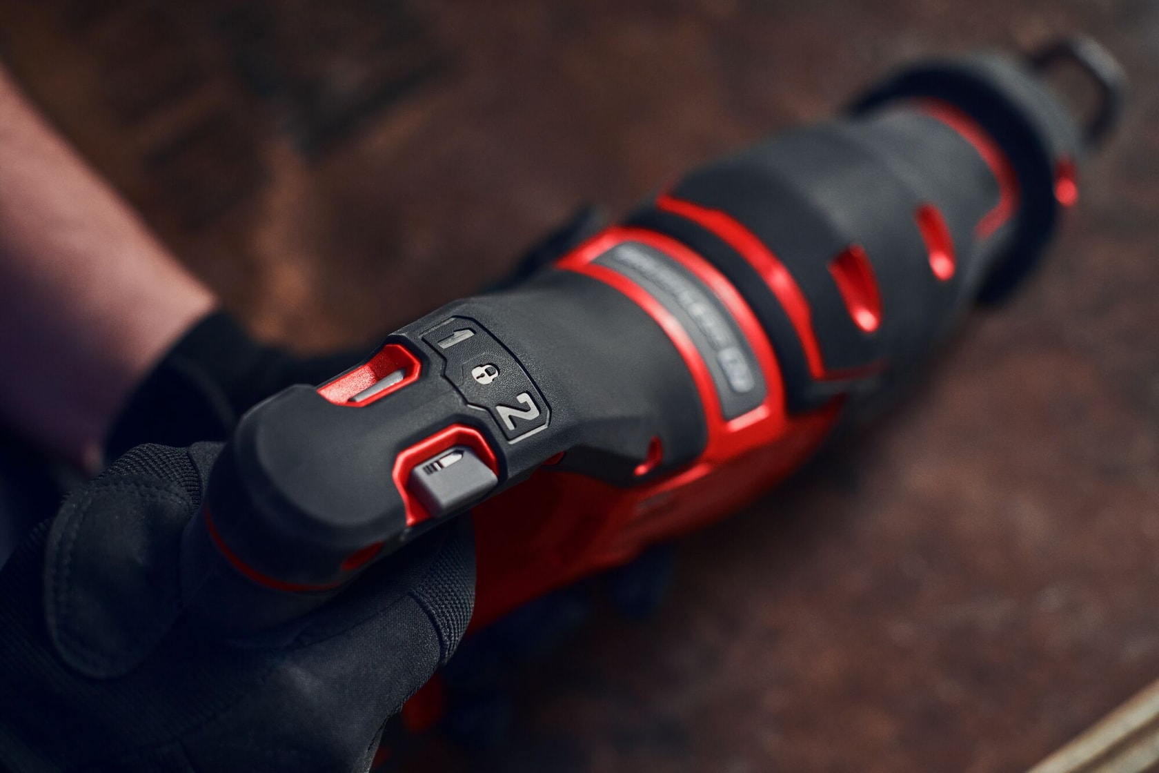 View of CRAFTSMAN Reciprocating Saw  being used by consumer