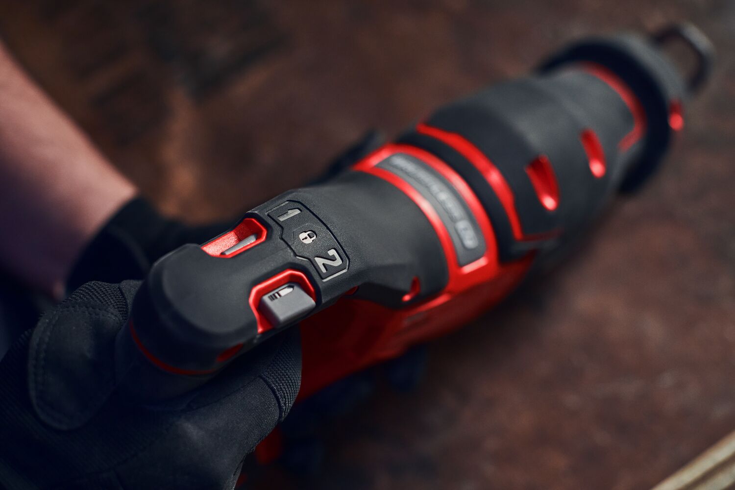 View of CRAFTSMAN Reciprocating Saw  being used by consumer