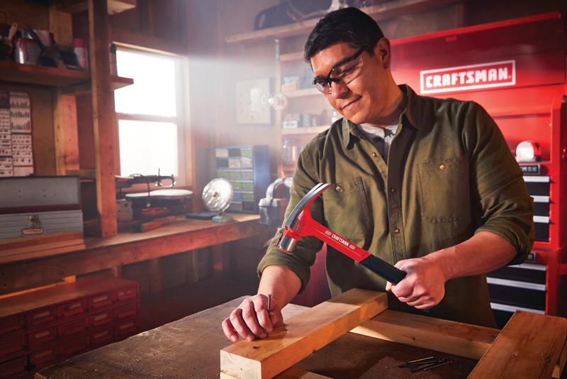 View of CRAFTSMAN Hammers: One-Piece Steel  being used by consumer