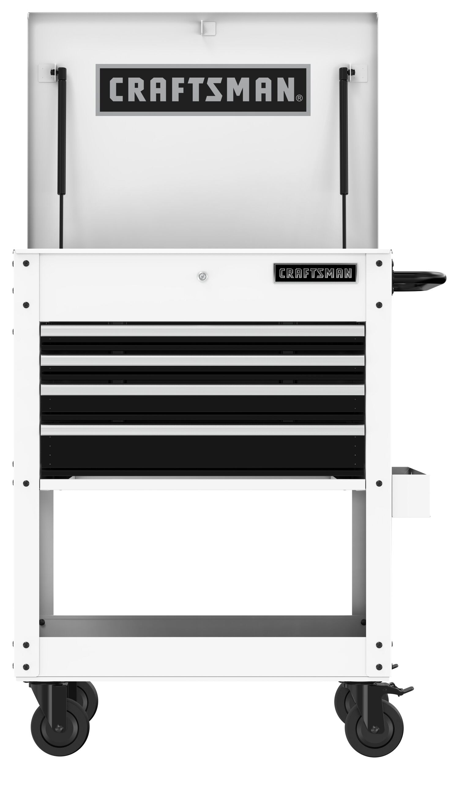 CRAFTSMAN Utility Cart White Front View