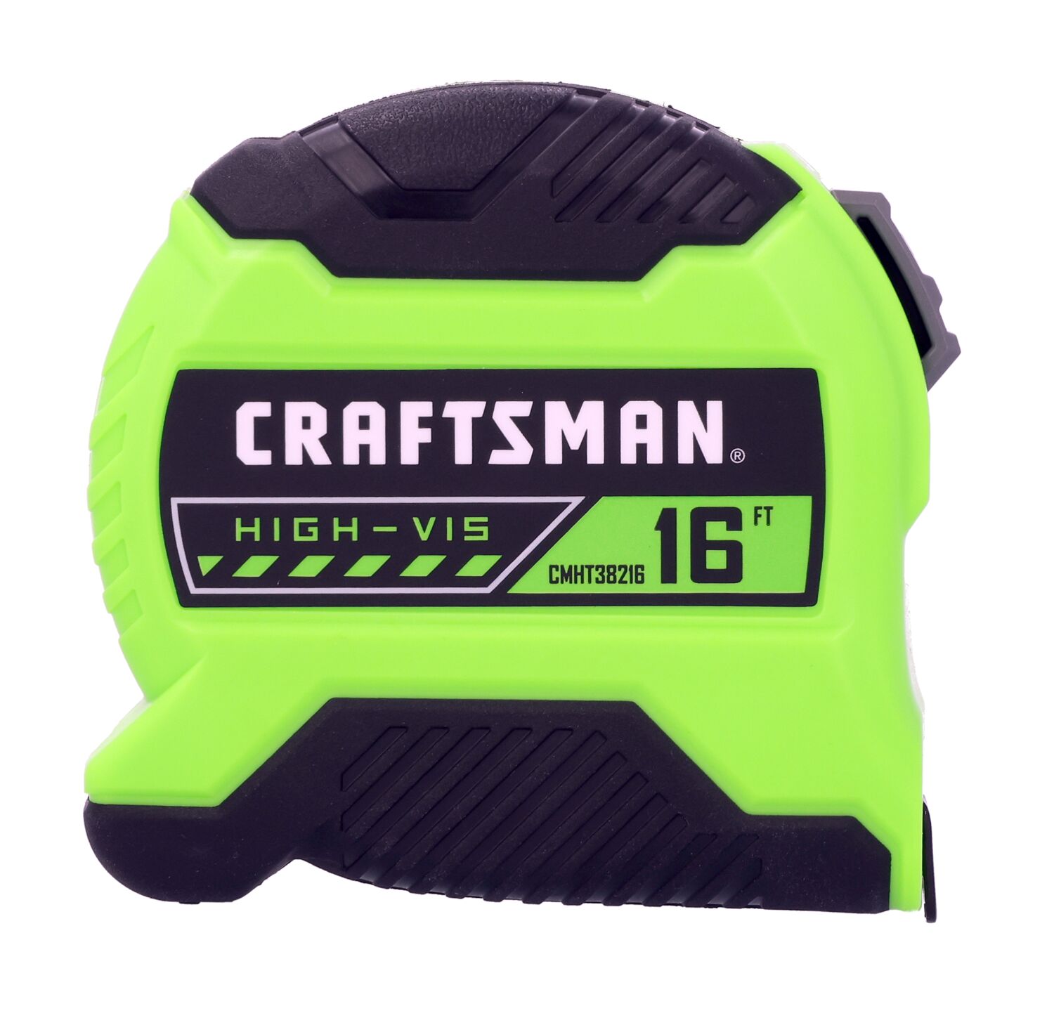 CRAFTSMAN CMHT38216S CRAFTSMAN HIGH VIS 16' TAPE MEASURE front view.