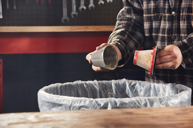 View of CRAFTSMAN Cleaning: Dust & Debris Collection  being used by consumer