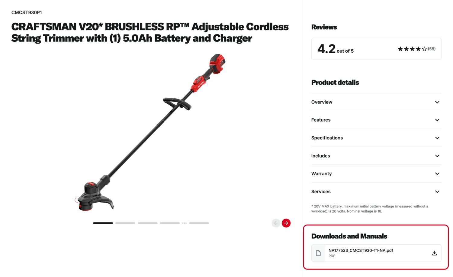 Craftsman Downloads and Manuals Guide Image