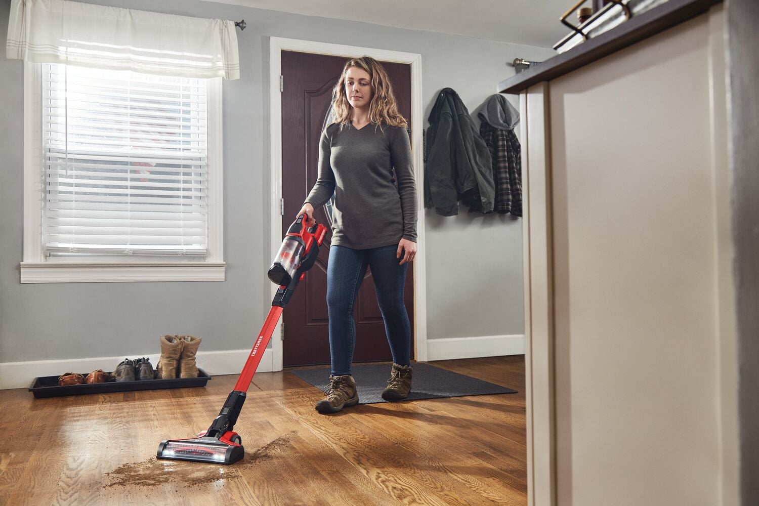 View of CRAFTSMAN Cleaning: Dust & Debris Collection being used by consumer
