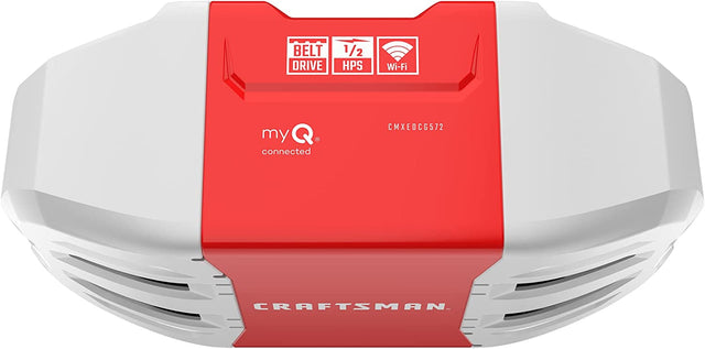 0.5-HP Smart Belt Drive Garage Door Opener Works with MyQ Wi-fi Compatibility