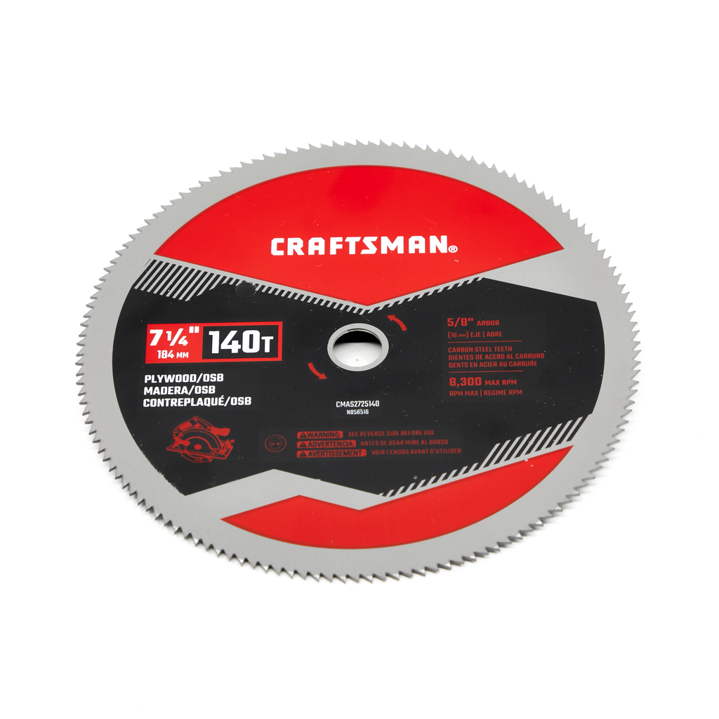 7-1/4-in Plywood Saw Blade (140 Tooth)