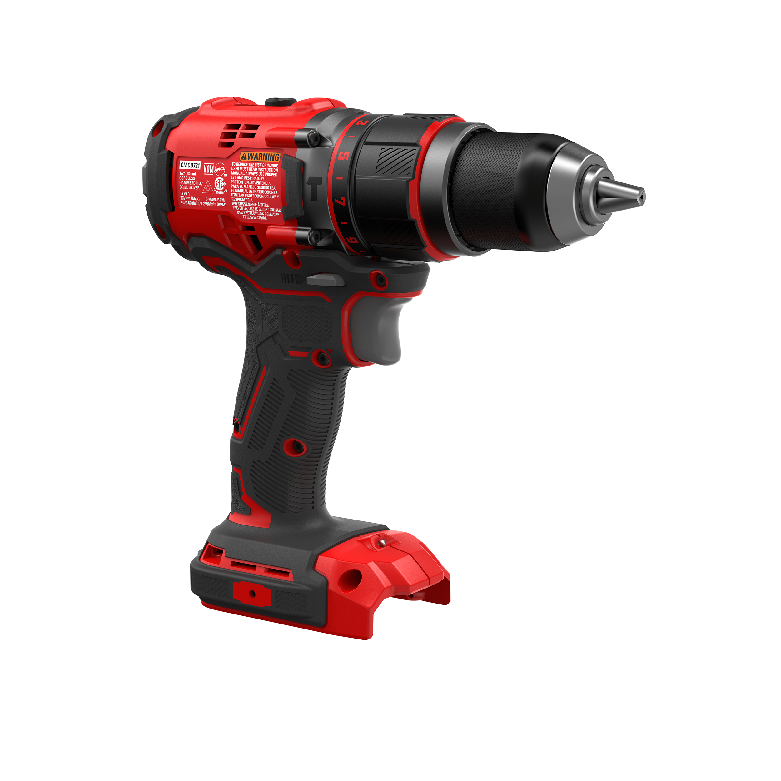 V20* Cordless Brushless 1/2-in Hammerdrill (Tool Only) | CRAFTSMAN