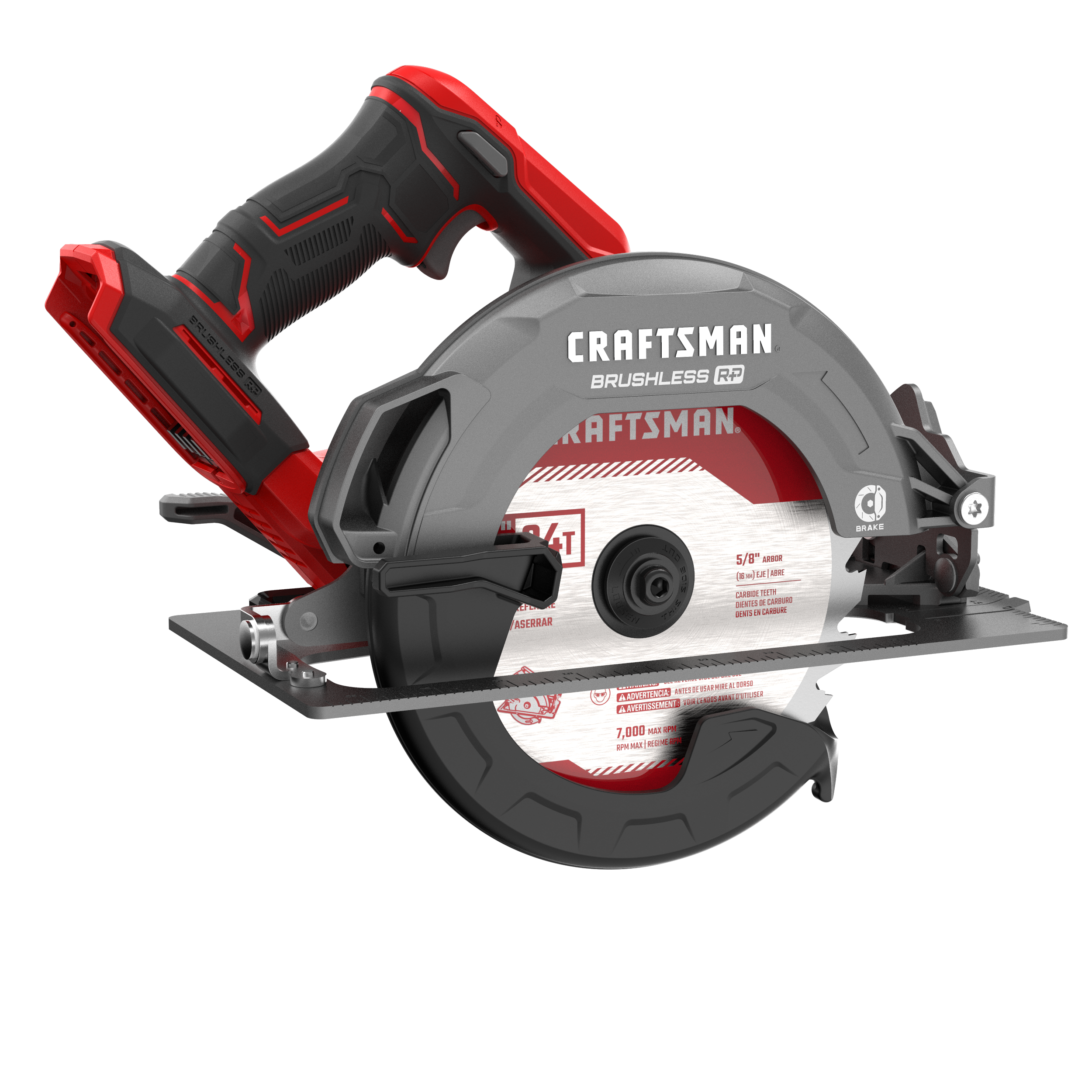 V20* BRUSHLESS RP™ Cordless 7-1/4 in. Circular Saw (Tool Only