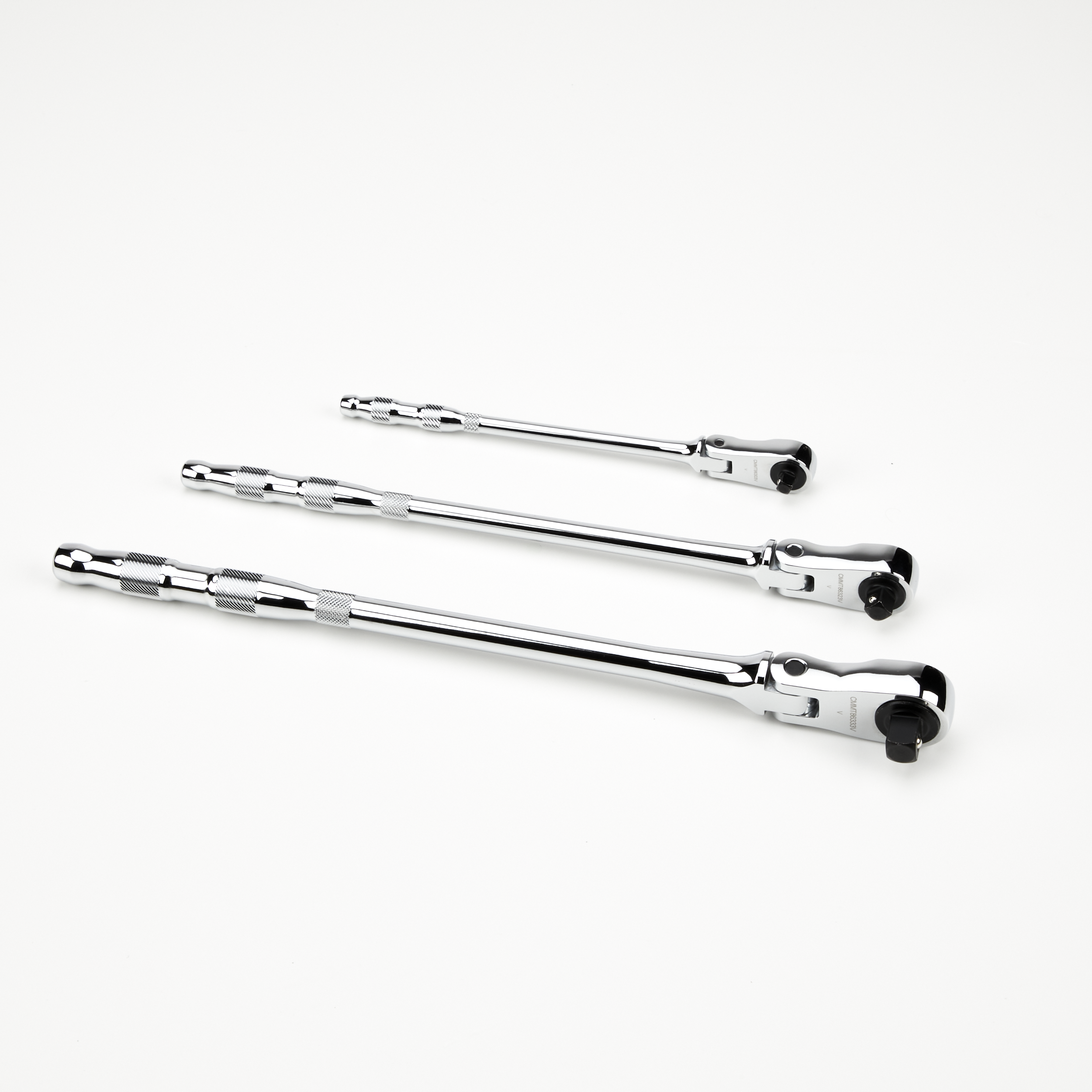 V-Series™ 1/4 in, 3/8 in, and 1/2 in Drive Long Flex Head Ratchet (3 P  CRAFTSMAN