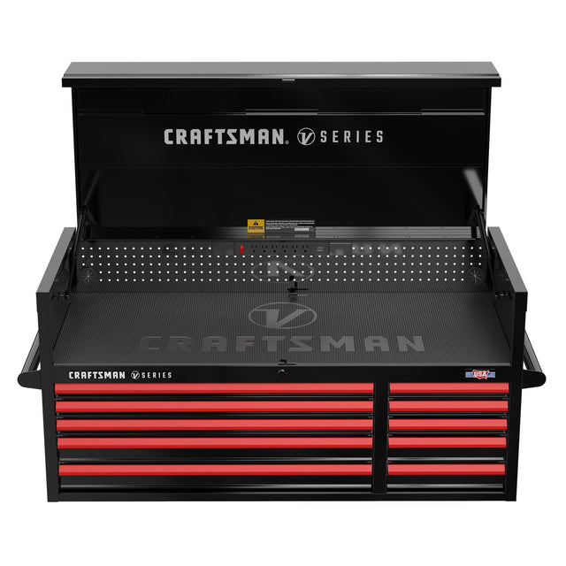 CRAFTSMAN® V-SERIES 52 in. Wide 10-Drawer Tool Chest