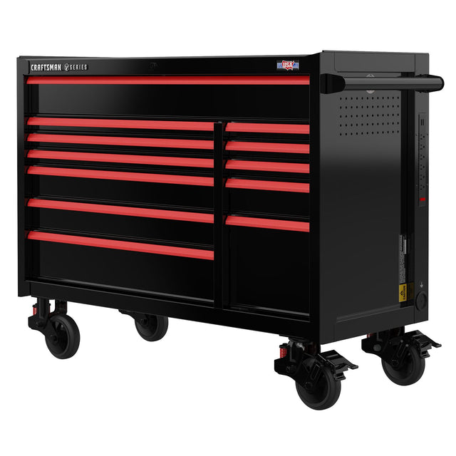 CRAFTSMAN® V-SERIES 52 in. Wide 12-Drawer Rolling Tool Cabinet