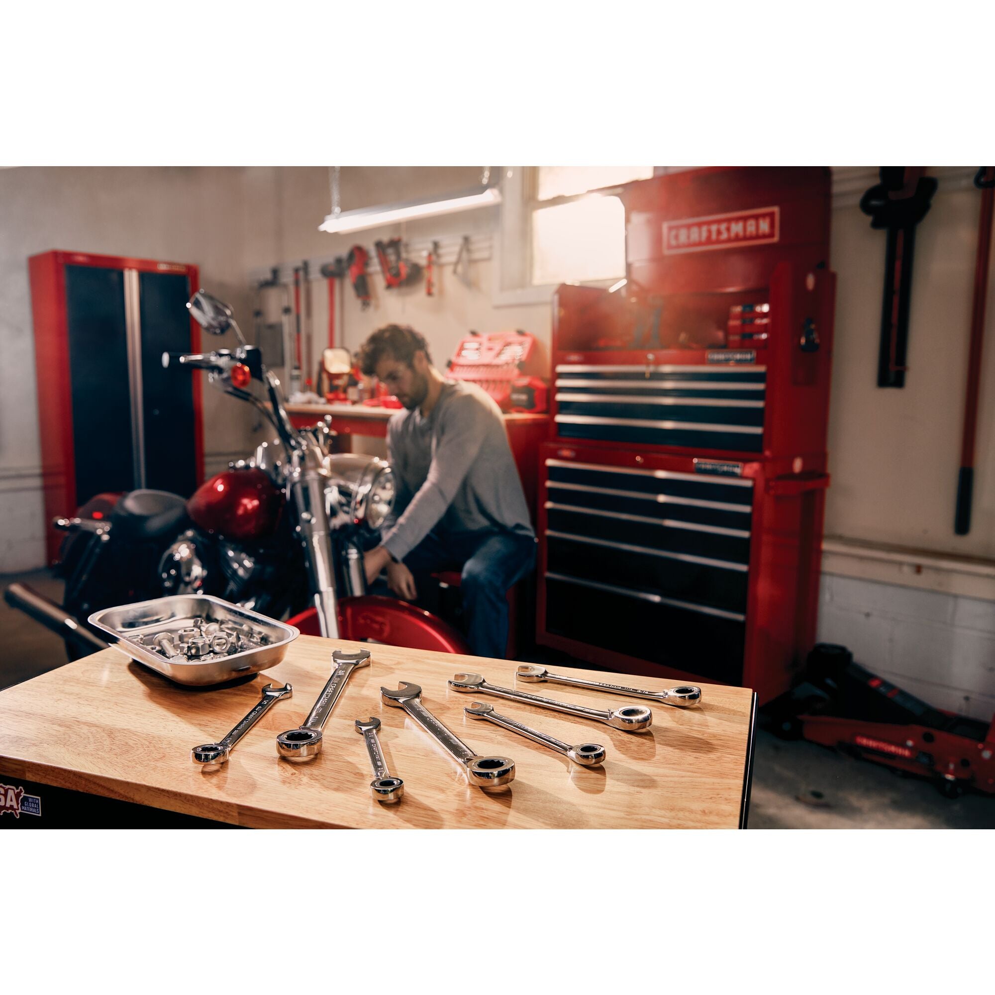 SAE Reversible Ratcheting Wrench Set (7 pc) | CRAFTSMAN