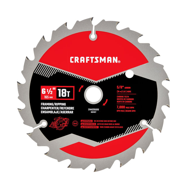 Blade Circ 6-1/2In 18T