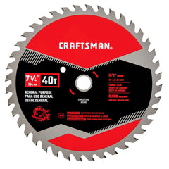 7-1/4-in General Purpose Saw Blade (40 Tooth)