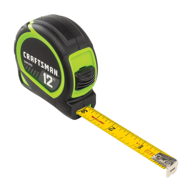 High-Visibility 1/2-in x 12 ft Tape Measure
