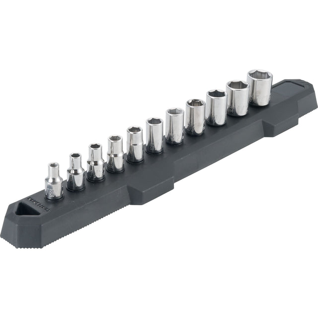 1/4-in Drive SAE 6 Point Socket Set (11 pc)