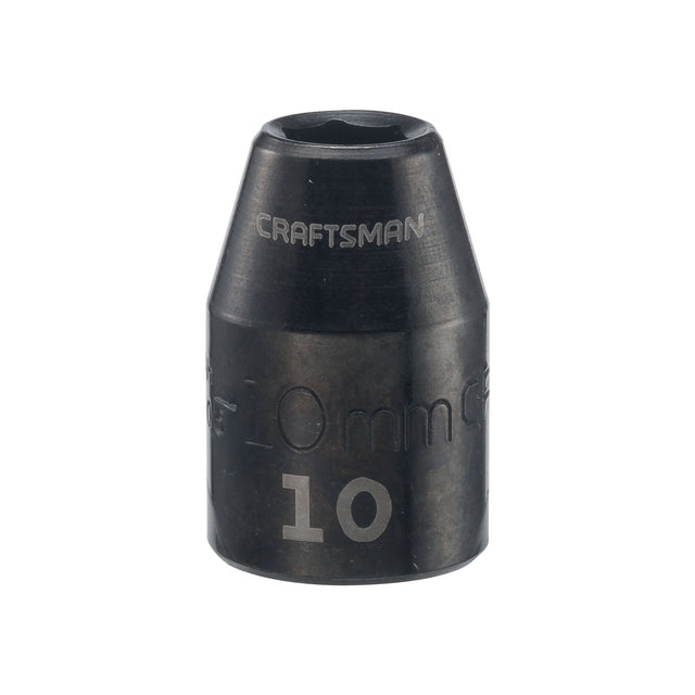 1/2-in Drive 10mm Metric Shallow Socket