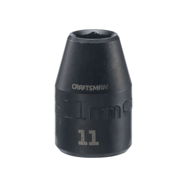 1/2-in Drive 11mm Metric Shallow Socket