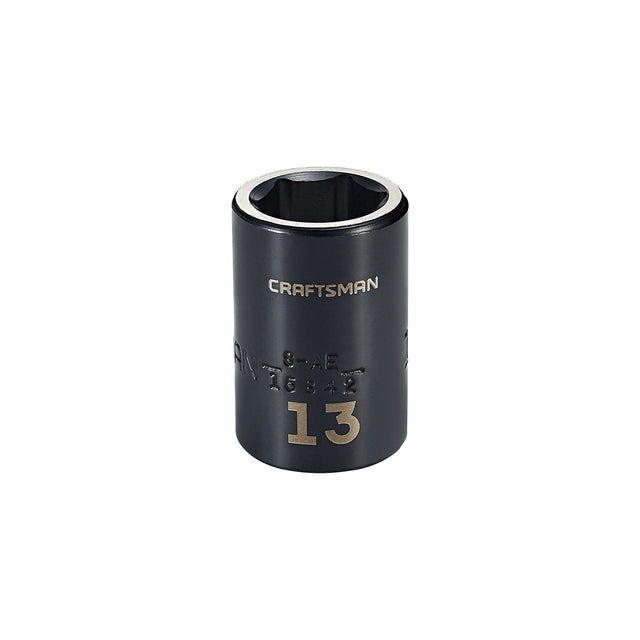 3/8-in Drive 13mm Metric Impact Shallow Socket