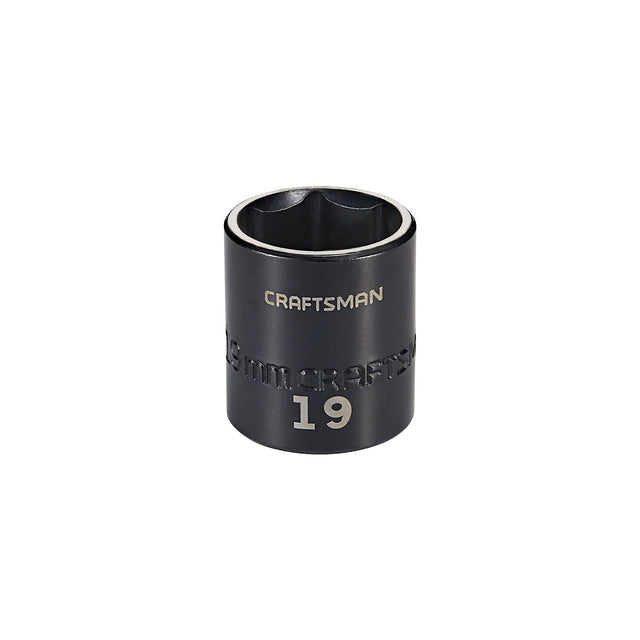 3/8-in Drive 19mm Metric Impact Shallow Socket