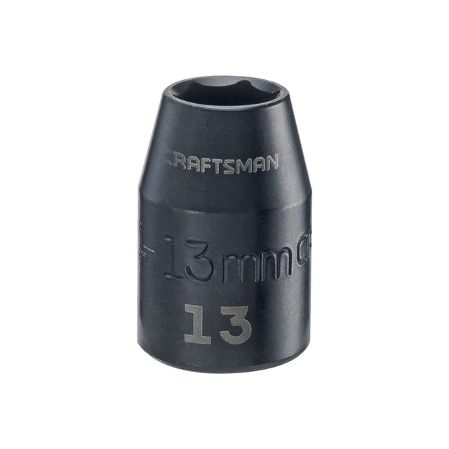 1/2-in Drive 13mm Metric Impact Shallow Socket