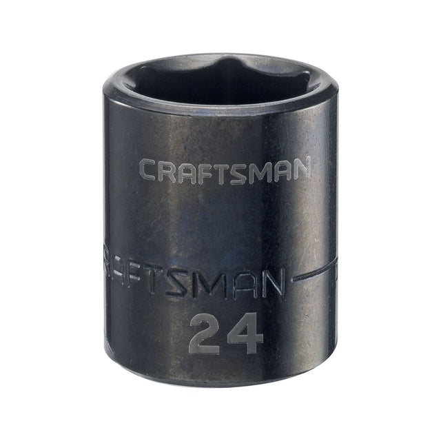 1/2-in Drive 24mm Metric Impact Shallow Socket