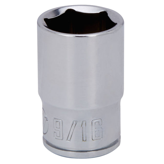 3/8 Dr 6-Point Shallow Socket 9/16