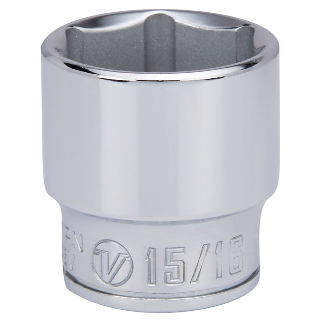 3/8 Dr 6-Point Shallow Socket 15/16
