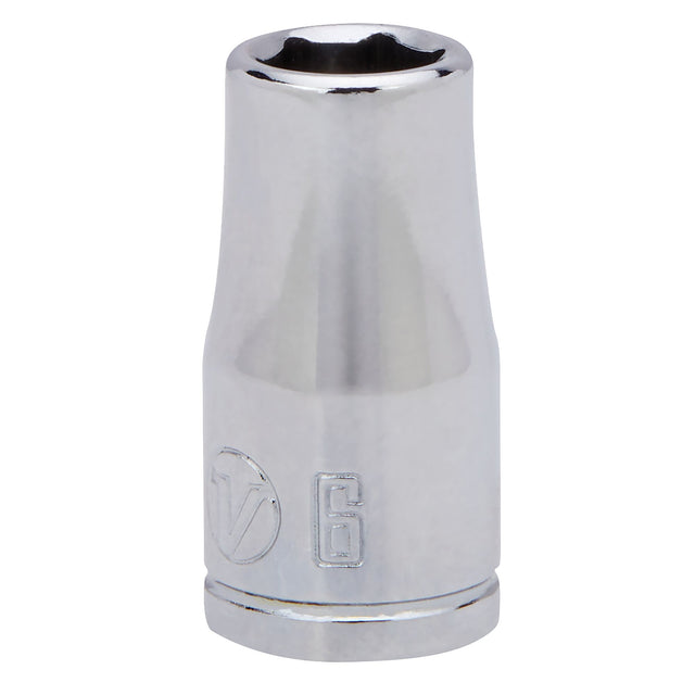 1/4 Dr 6-Point Shallow Socket 06