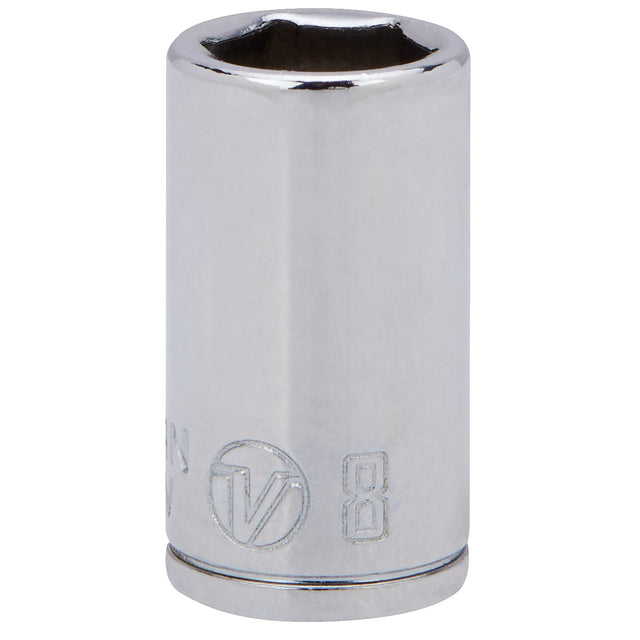 1/4 Dr 6-Point Shallow Socket 08