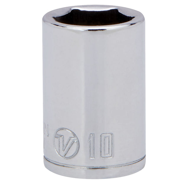 1/4 Dr 6-Point Shallow Socket 10
