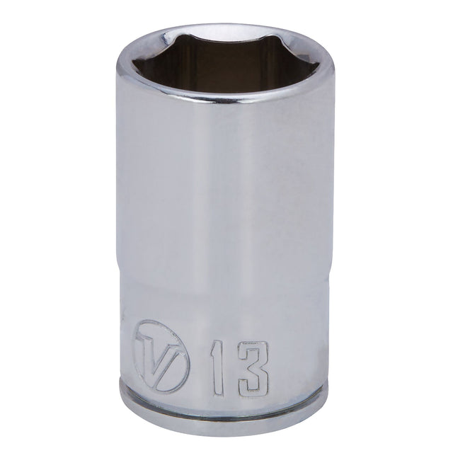 3/8 Dr 6-Point Shallow Socket 13