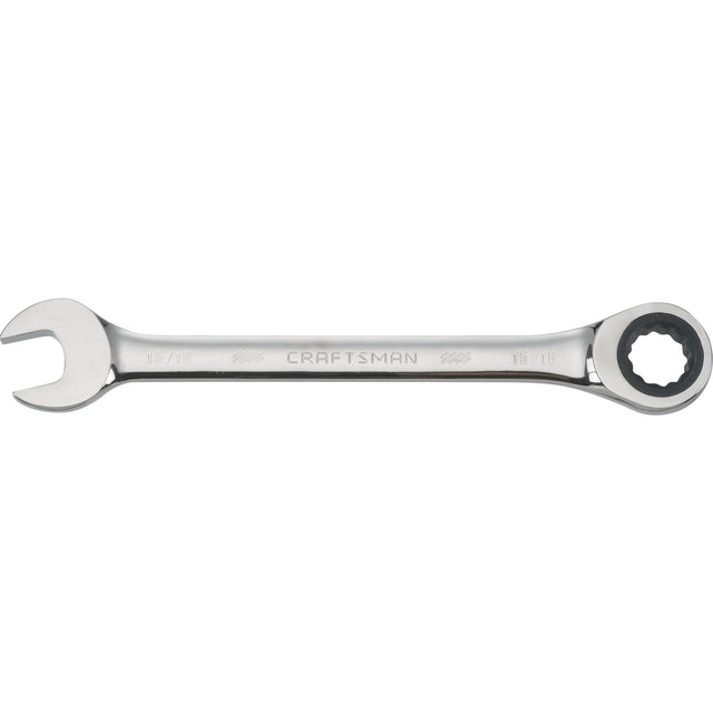 15/16-in 72 Tooth 12 Point SAE Ratcheting Wrench