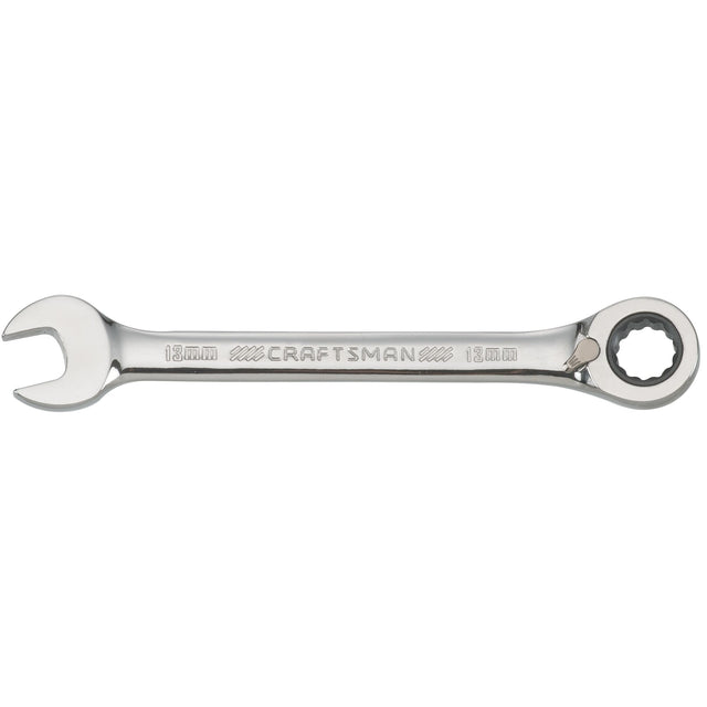 13mm 72 Tooth 12 Point Metric Reversible Ratcheting Wrench