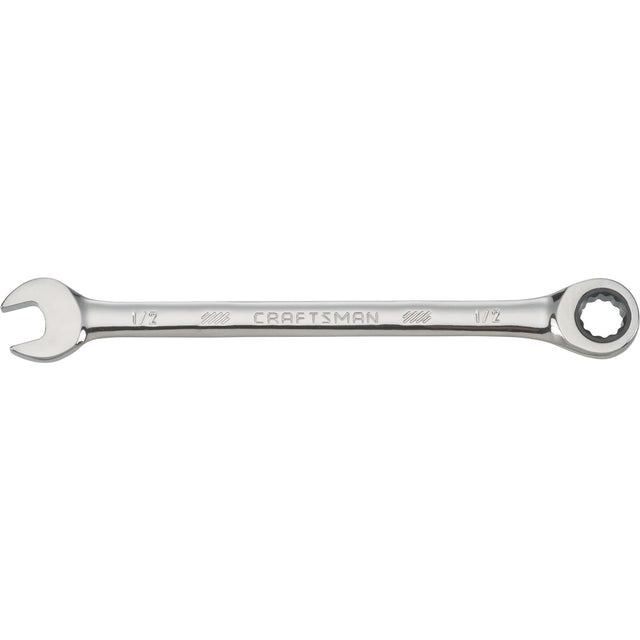 1/2 in 12 Point SAE Ratcheting Wrench (72 Tooth)