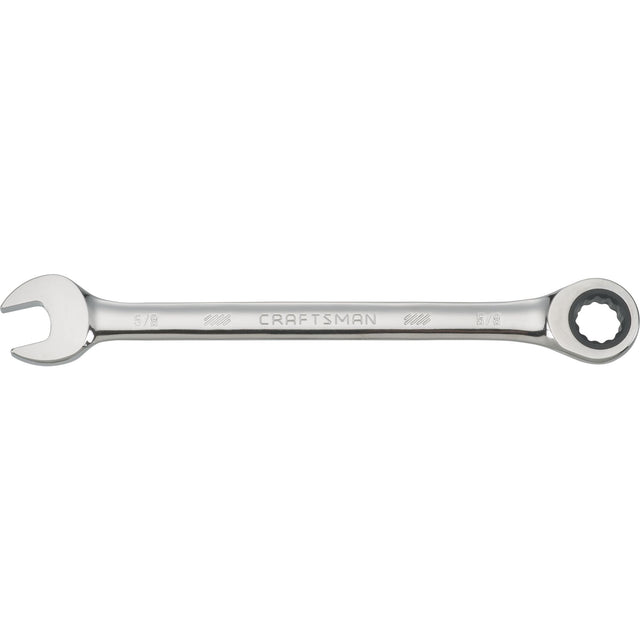 5/8-in 72 Tooth 12 Point SAE Ratcheting Wrench
