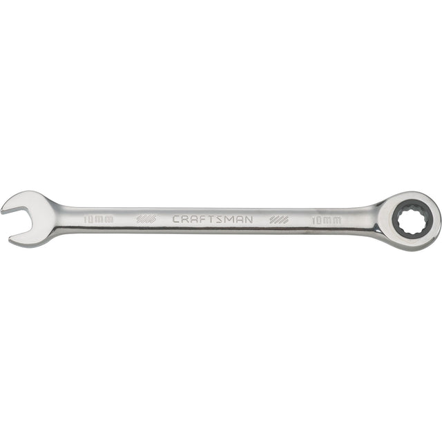 10mm 72 Tooth 12 Point Metric Ratcheting Wrench