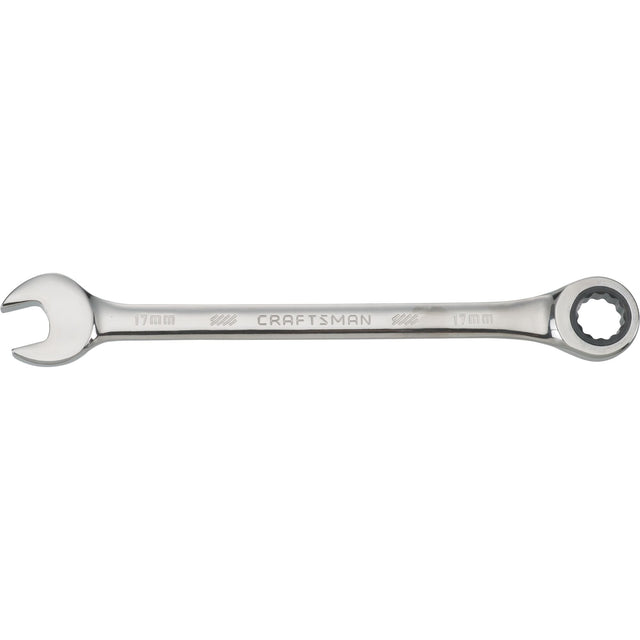 17mm 72 Tooth 12 Point Metric Ratcheting Wrench