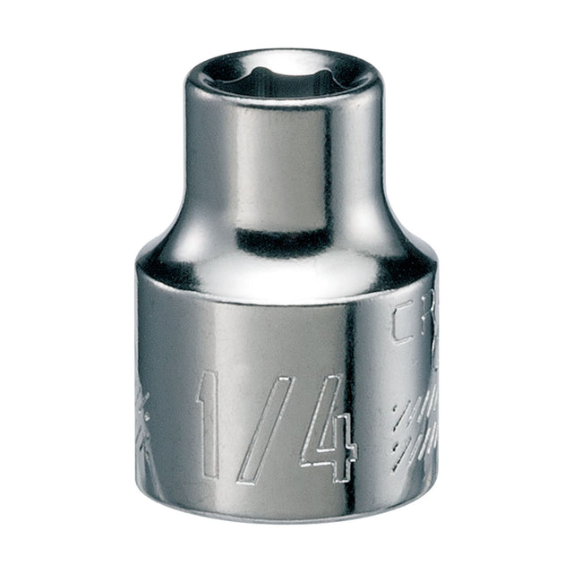 3/8-in Drive 1/4-in 6 Point SAE Shallow Socket